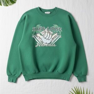 LEE Women’s Hawaii Hang Loose Graphic Crewneck